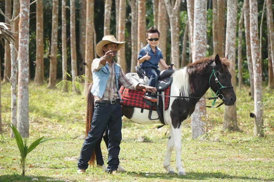 ไร่นาบัวหลวง คาเฟ่ & ฟาร์มสเตย์ Raina Bualuang Cafe & Farm Stay Ban Na No Exterior photo