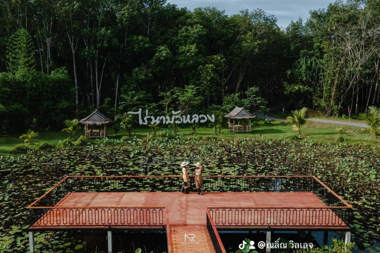 ไร่นาบัวหลวง คาเฟ่ & ฟาร์มสเตย์ Raina Bualuang Cafe & Farm Stay Ban Na No Exterior photo